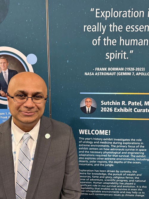 Celebrating Dr. Sutchin Patel’s AUA History Exhibit